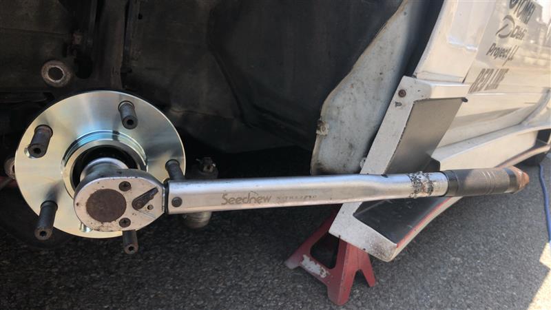 フロントハブ交換 その2（日産 180SX・RS13/KRS13型）by JUN .s - みんカラ