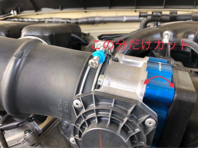 TGS サクションチャンバー 取り付け（トヨタ FJクルーザー・GSJ15W）by