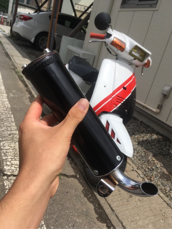 チャンバーもげました 笑（ヤマハ ミント）by かさね - みんカラ