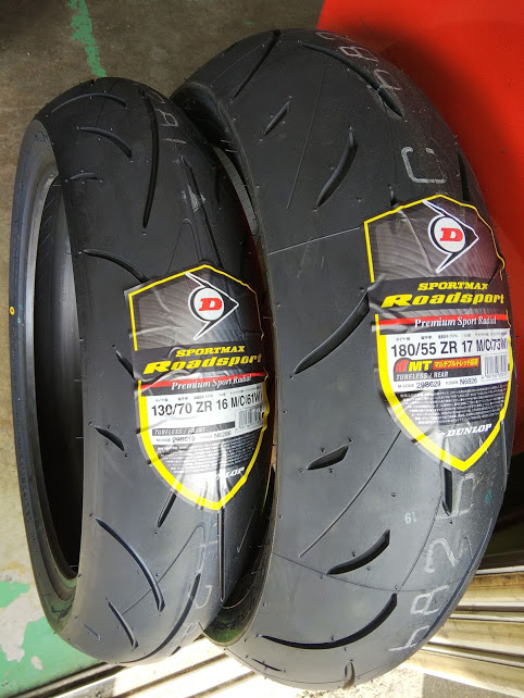 タイヤ交換（ホンダ ホーネット250）by siz1969 - みんカラ