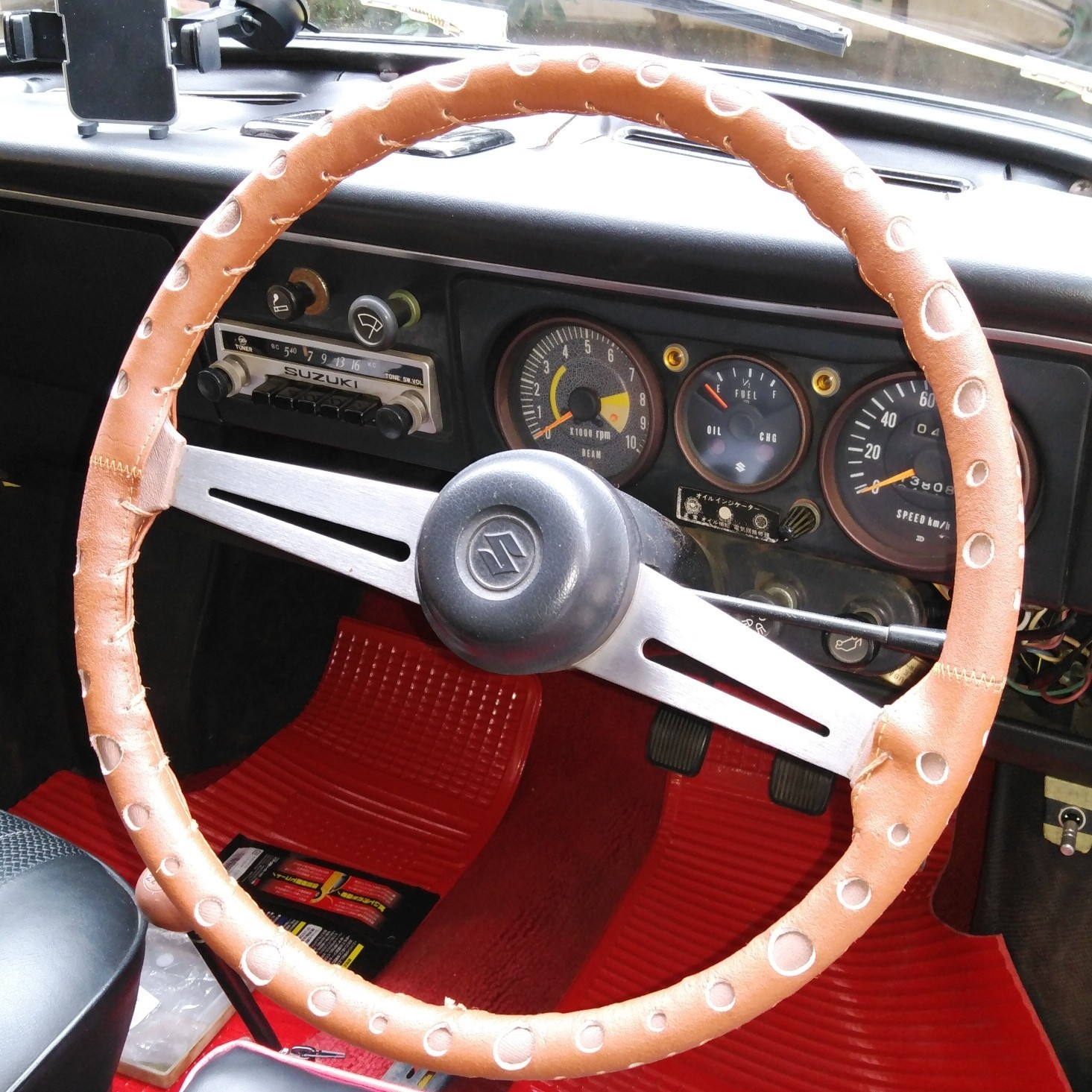 ハンドルカバー（スズキ フロンテ・LC10）by くらしきあまき - みんカラ