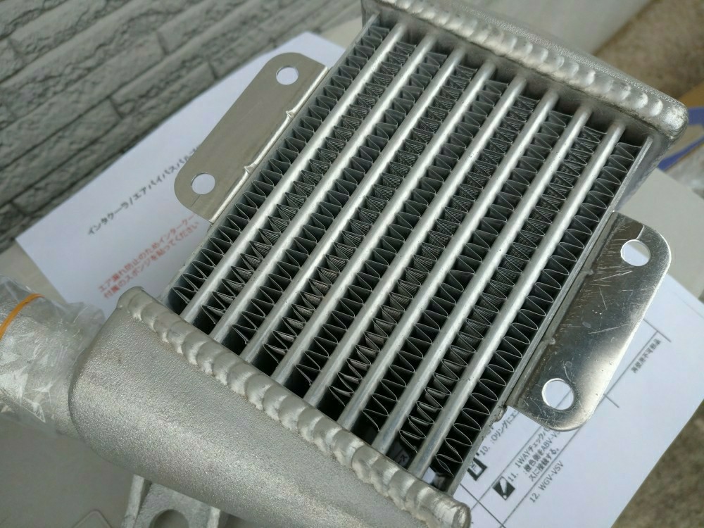 SWKインタークーラー取り付け（スズキ アルトワークス・HA36S）by