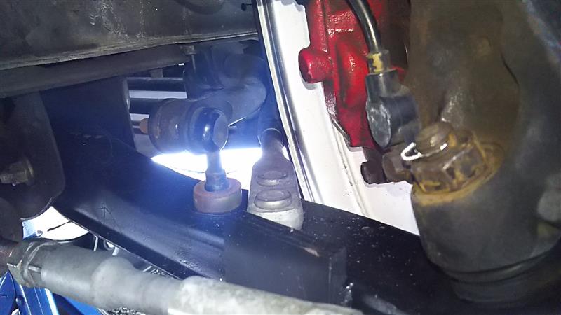 切れ角アップショートナックル加工（日産 180SX・RS13/KRS13型）by