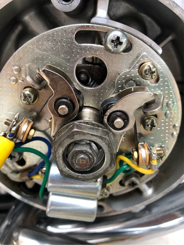 ポイント調整（ホンダ CB750・FOUR）by なぎへい - みんカラ