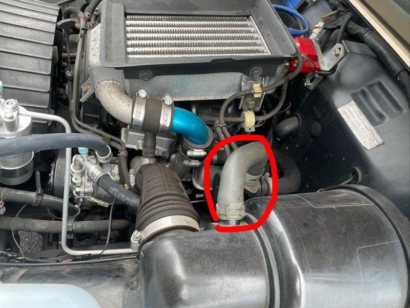 BLITZブローオフバルブ交換編（スズキ ジムニー・JA11）by りゅう01