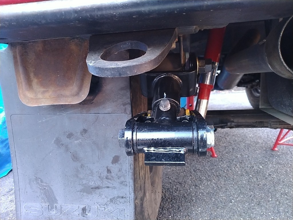 テラフレックスのリボルバーシャックルをインストール（スズキ