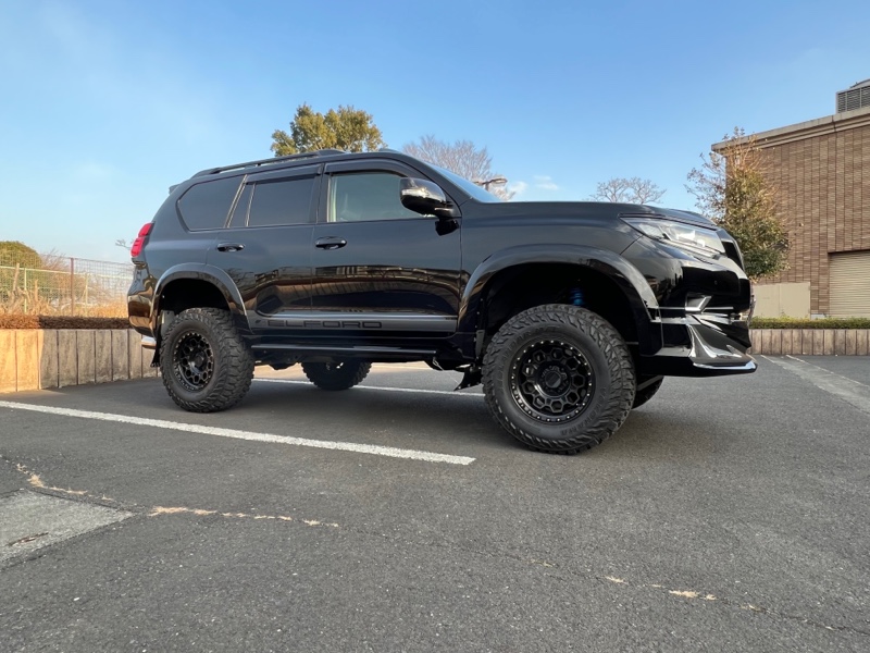 1インチボディリフト（トヨタ ランドクルーザープラド・150系）by