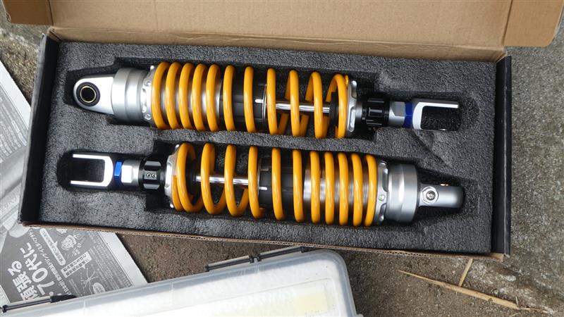 中華製無名リアサスペンションに交換（ヤマハ シグナスX FI）by