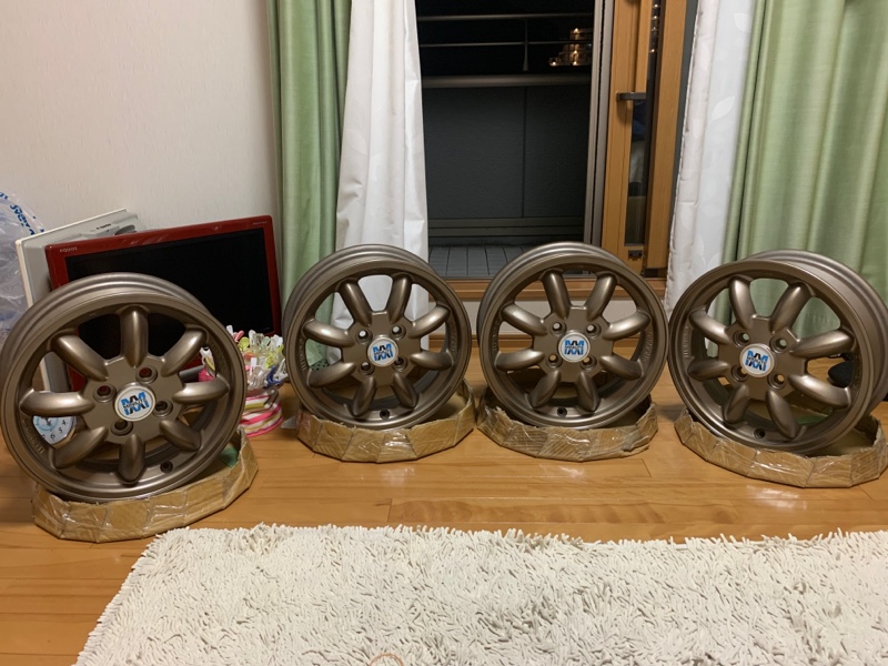 ミニライトホイール塗装（ダイハツ ミラジーノ・L700/710系）by aso