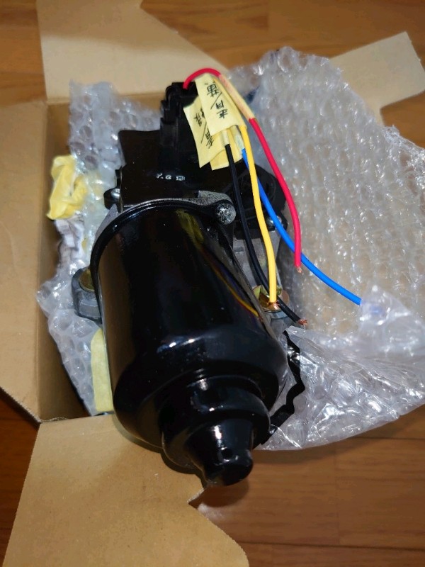 ランクル80 フロントワイパーモーター (他車種流用)交換（その他