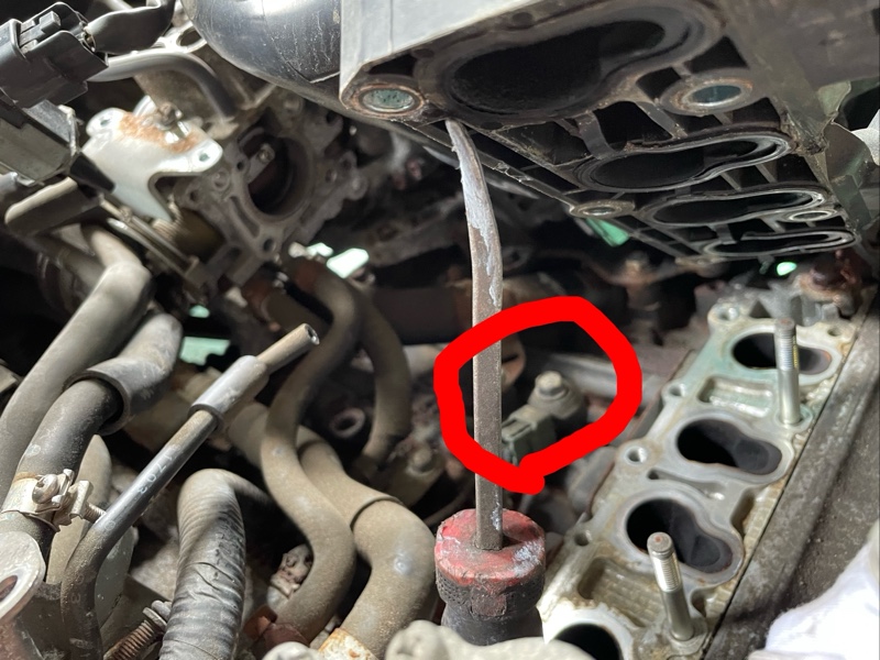 ノックセンサー交換（スバル サンバーディアスバン・TV）by RWD-MOJI