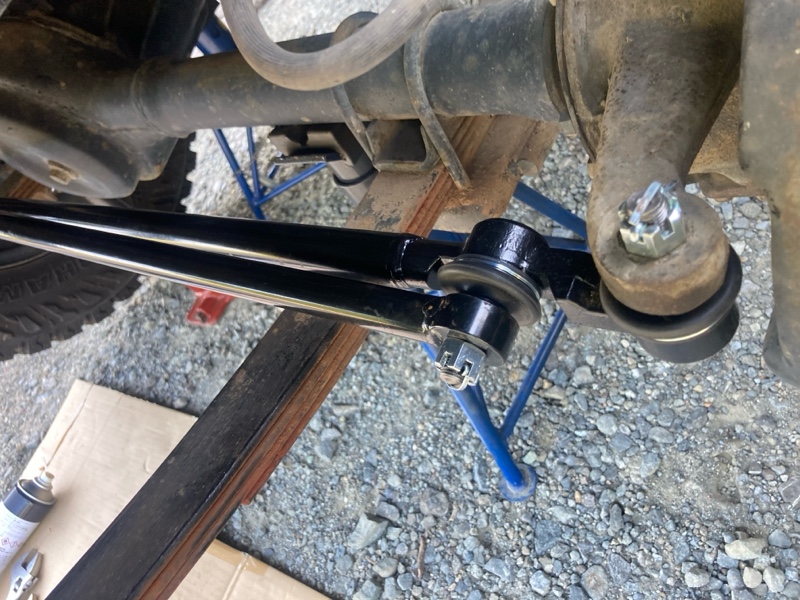 SJ30 ドラッグロッド、タイロッド交換（スズキ ジムニー・SJ30/SJ40