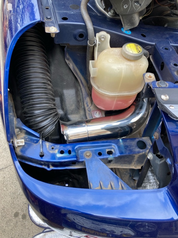 インレットダクト テクノプロスピリッツさん製の取り付けと導風