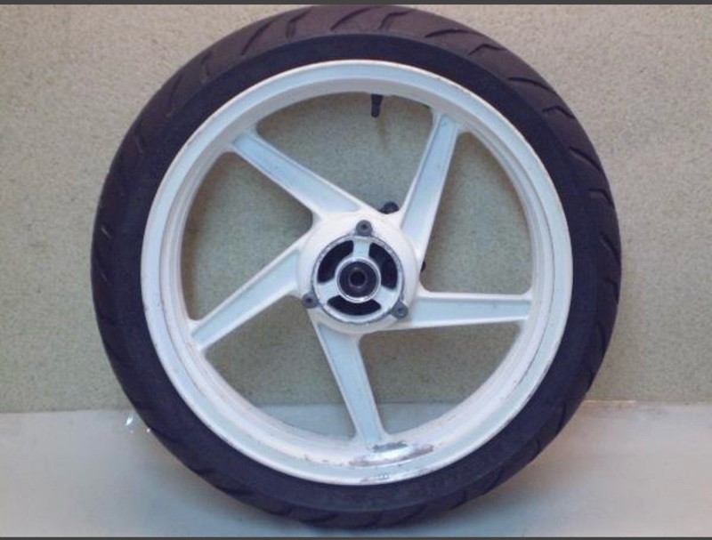 zxr250リアホイール塗装（カワサキ バリオス）by 般若 - みんカラ