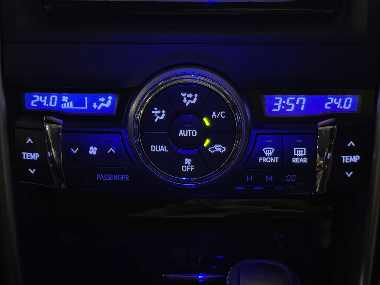 エアコンパネルLED打ち替え（トヨタ マークX・130系）by やまっちー