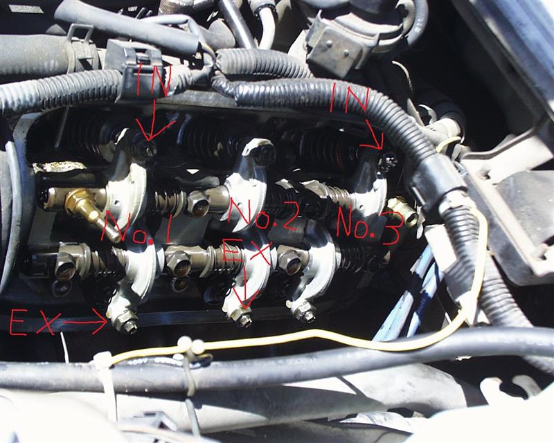 この車の「タペット調整」はどうするの？（EF-NS、EF-TS編