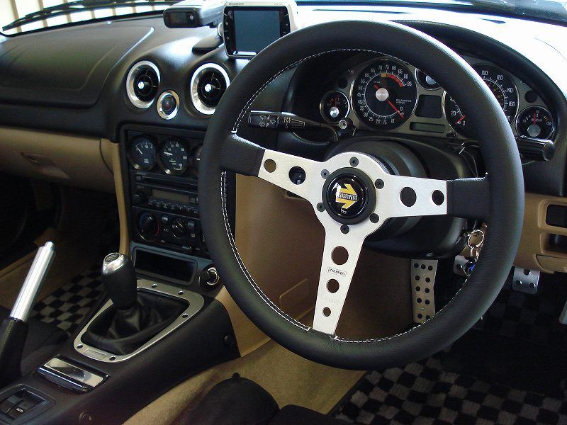 絶版 希少 初期物MOMO プロトティーポ ステアリング 37Φ 旧車