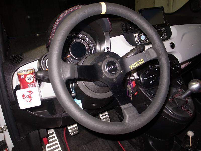 STEERING WHEEL RACING R345 sparco(スパルコ)のステアリングの口コミ