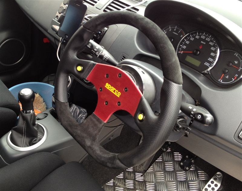 STEERING WHEEL TUNING L275 VELOCE sparco(スパルコ)のステアリングの