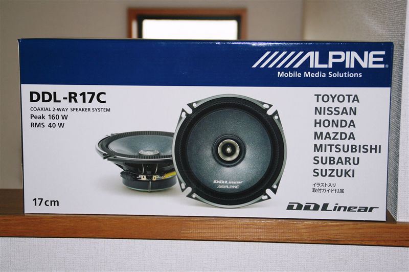 DDL-R17C ALPINE(アルパイン)のスピーカーの口コミ・パーツレビュー