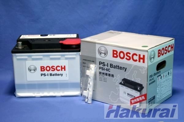 PS-Iバッテリー PSI-6C BOSCH(ボッシュ)のバッテリーの口コミ・パーツ