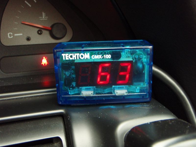 CMX-100 TECHTOM(テクトム)の多機能メーターの口コミ・パーツレビュー