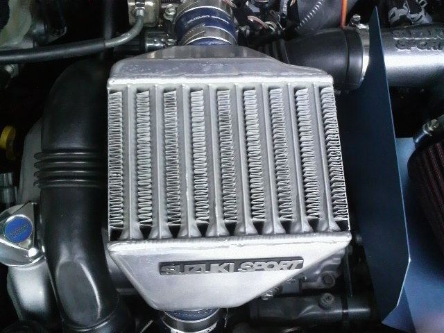 SUZUKI SPORT / IRD ハイフローインタークーラー のパーツレビュー