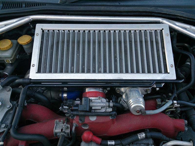 ARC-brazing 純正交換式インタークーラー のパーツレビュー