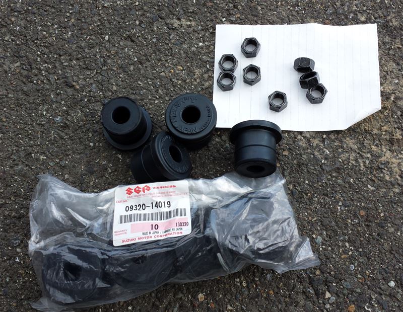 スズキ(純正) シャックルブッシュ のパーツレビュー | ジムニー(カズ