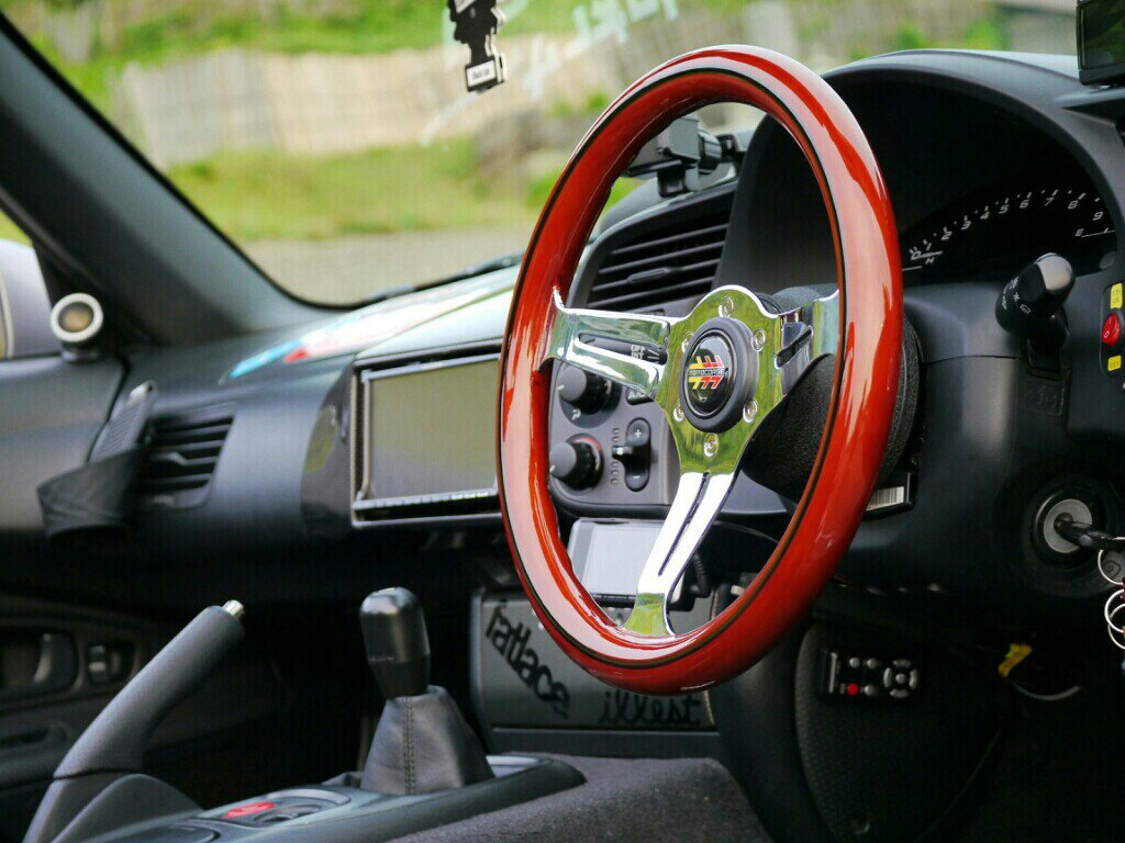 33パイ ウッドステアリング(取り外し済) のパーツレビュー | S2000