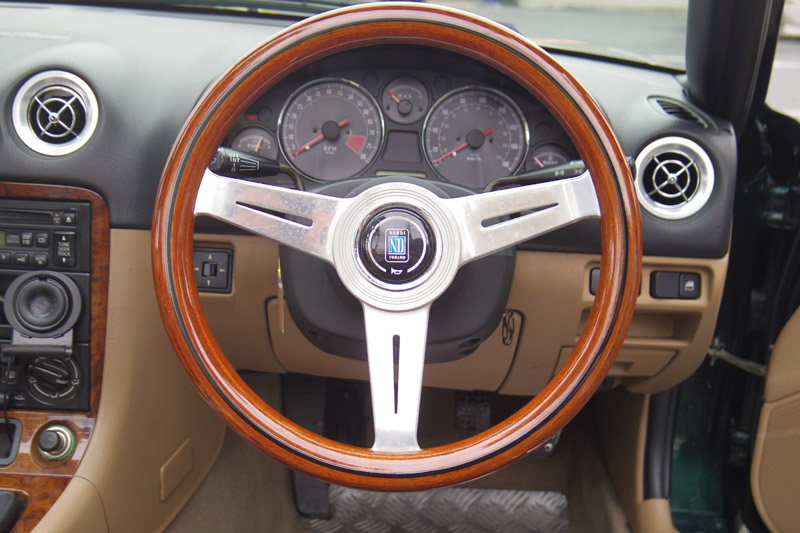 NARDI CLASSIC WOOD ウッド＆ポリッシュスポーク のパーツレビュー