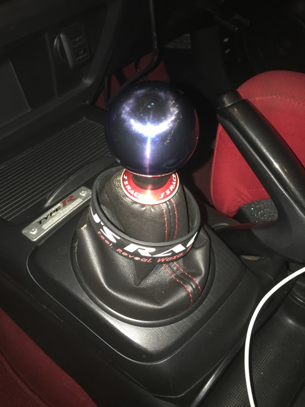 J'S RACING シフトブーツリング のパーツレビュー | シビックタイプR