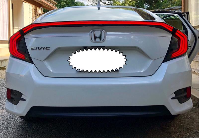 LEDファイバートランクライト スモーク のパーツレビュー | シビック