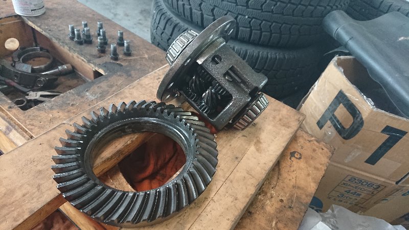 マツダ(純正) NA8シリーズ1トルセンLSD+4.3ファイナルリアデフ の