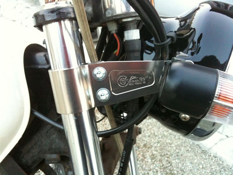 Gクラフト ヘッドライトステー のパーツレビュー | エイプ100