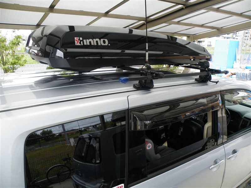 INNO ルーフボックス BR440-BK のパーツレビュー | デリカD:5(でんでん
