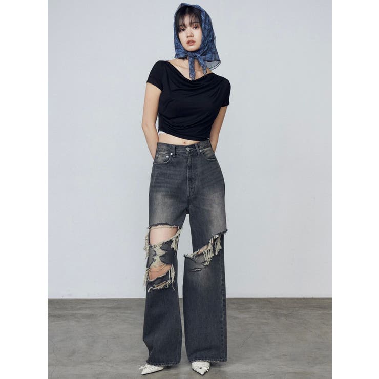 レースアップリボンパンプス[品番：MKSW0063306]｜EMODA（エモダ）の