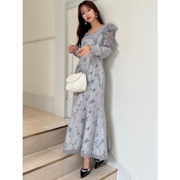 シアーフラワーワンピース[品番：MKSW0061184]｜RESEXXY（リゼクシー