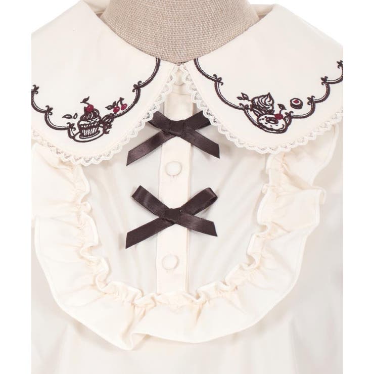 フリュイ・コンフィ刺繍ブラウス[品番：IGAW0005450]｜axes femme