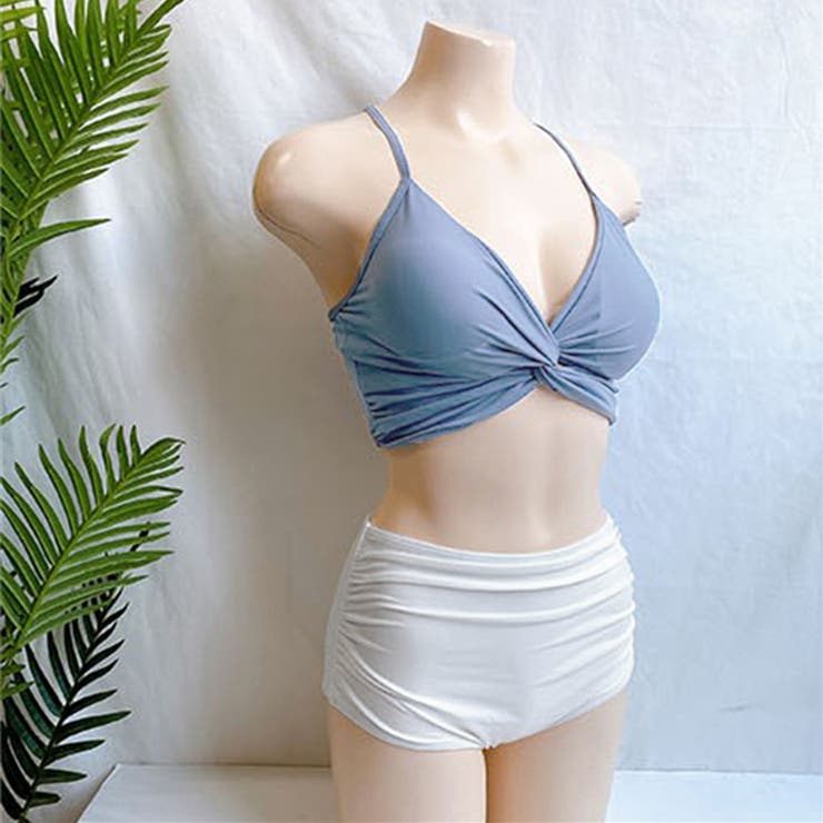 レディースビキニ 水着2点セットセクシー[品番：AGCW0004050