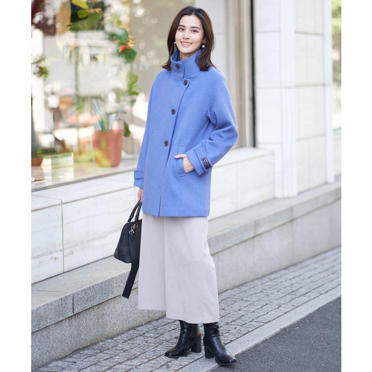 スタンドカラーミディコート[品番：ITKW0012957]｜a.v.v【WOMEN