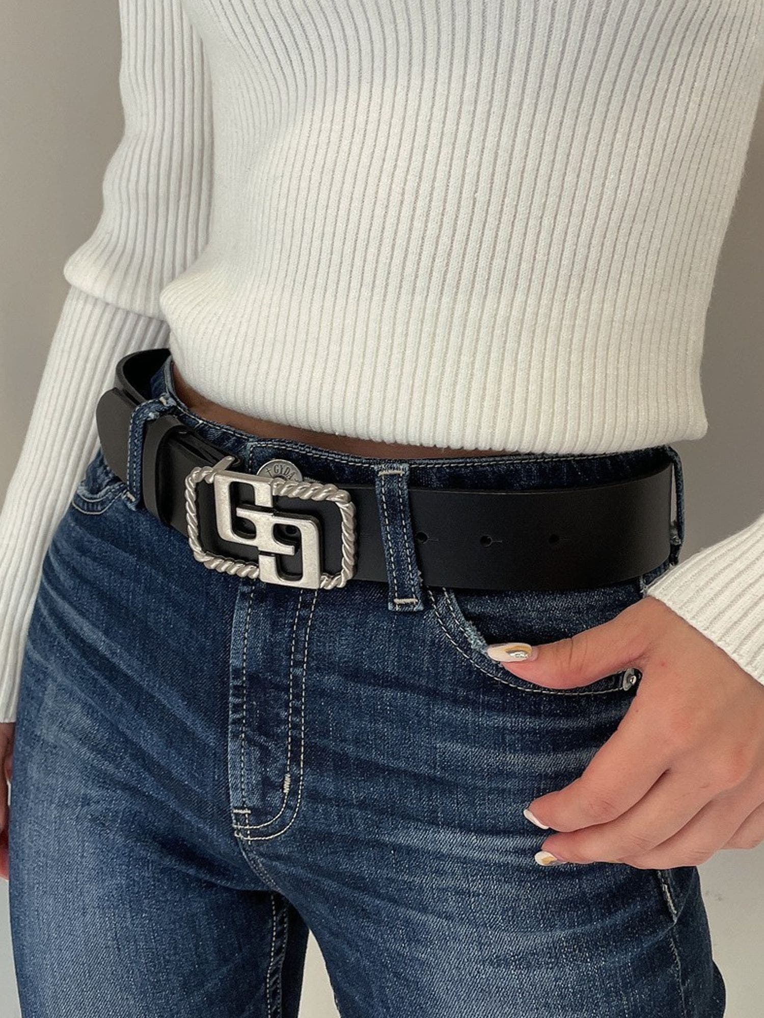 JEYSUS GGレザーワイドベルト[品番：MKSW0056392]｜GYDA（ジェイダ）の