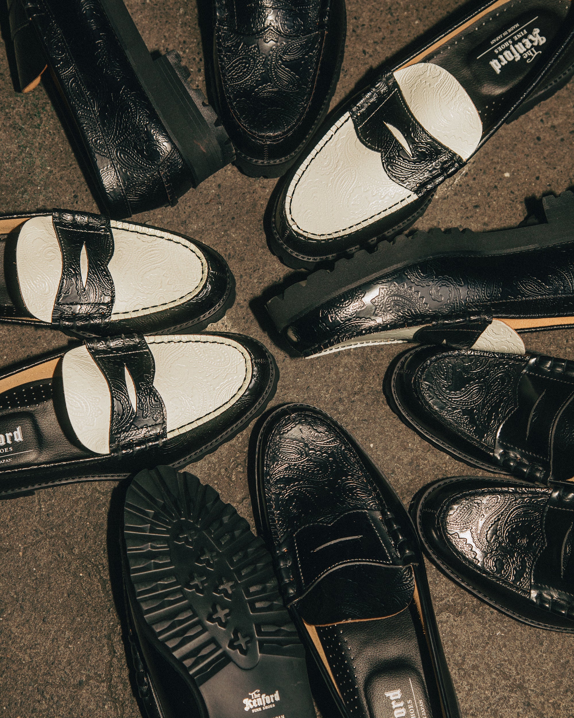 Paisley Tank Sole Loafers – THE KENFORD FINESHOES