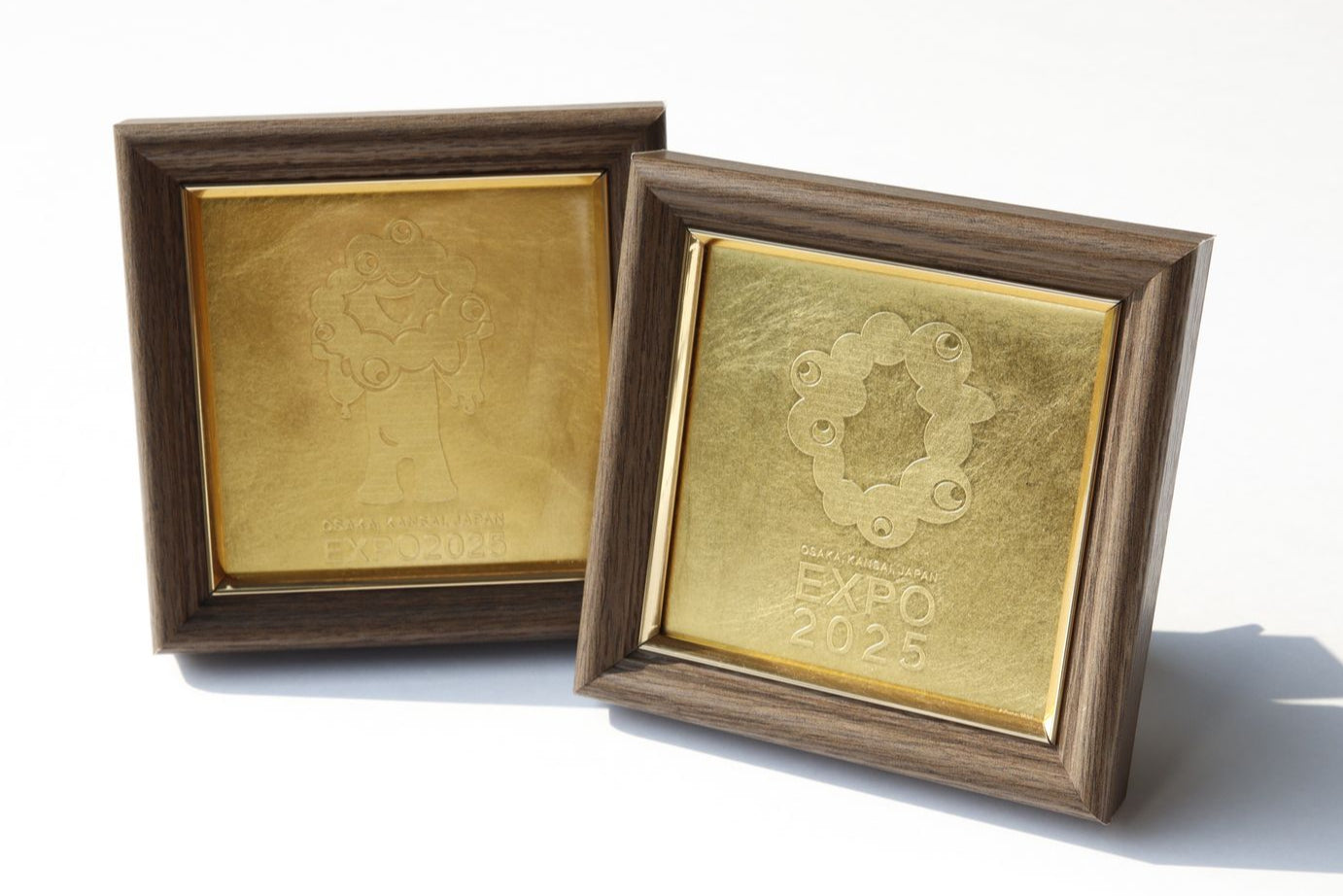 万博】金箔でできたミャクミャクアート？石川県の金沢箔でつくった