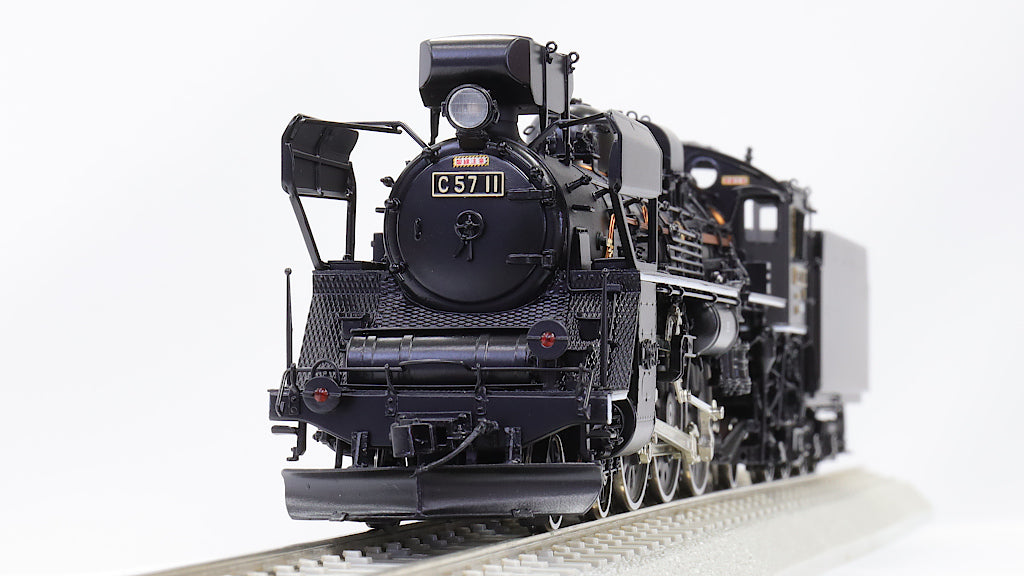 C57形蒸気機関車 11号機 真鍮製 16番ゲージ[1:80スケール 16.5mm/HO