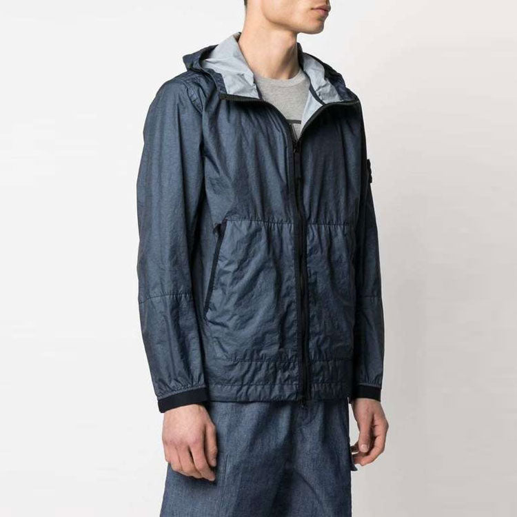 STONE ISLAND Membrana 3L TC Hooded Jacket 'Dark Blue' 741540523-V0024