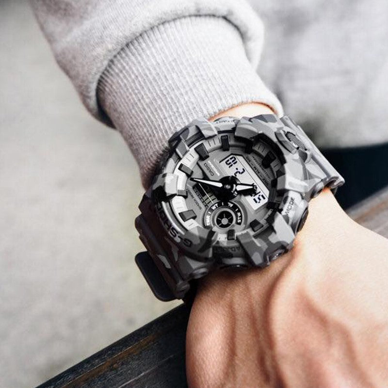 CASIO G-Shock Analog-Digital 'Black Grey' GA-700CM-8A