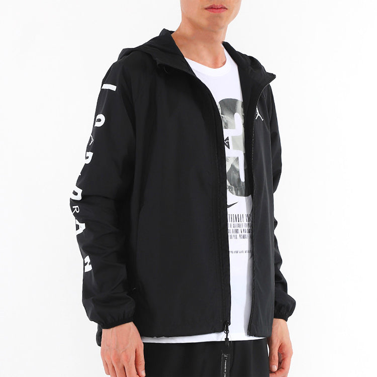 Air Jordan Jacket JSW WINGS GFX Windbreaker 'Black' 939969-010