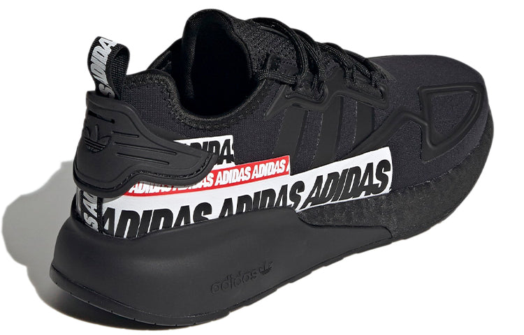 adidas ZX 2K Boost 'Bold Logo Graphic - Black' FX7038