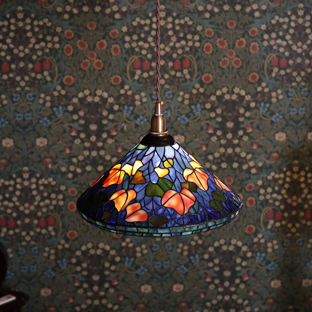 ステンドグラス シェード IVY (Ten Light)【灯具C】 JJ1-SL346